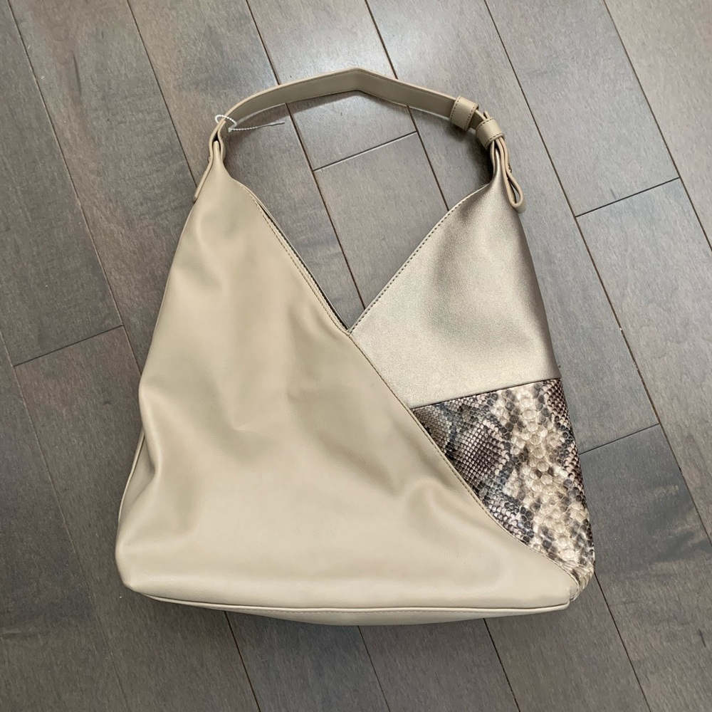 Mia & Luca Mixed Media Never Used Purse